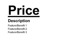 Basic Retail POP Sign 2